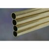 K&S Precision Metals K&S 3/16 in. D X 36 ft. L Round Brass Tube 1147